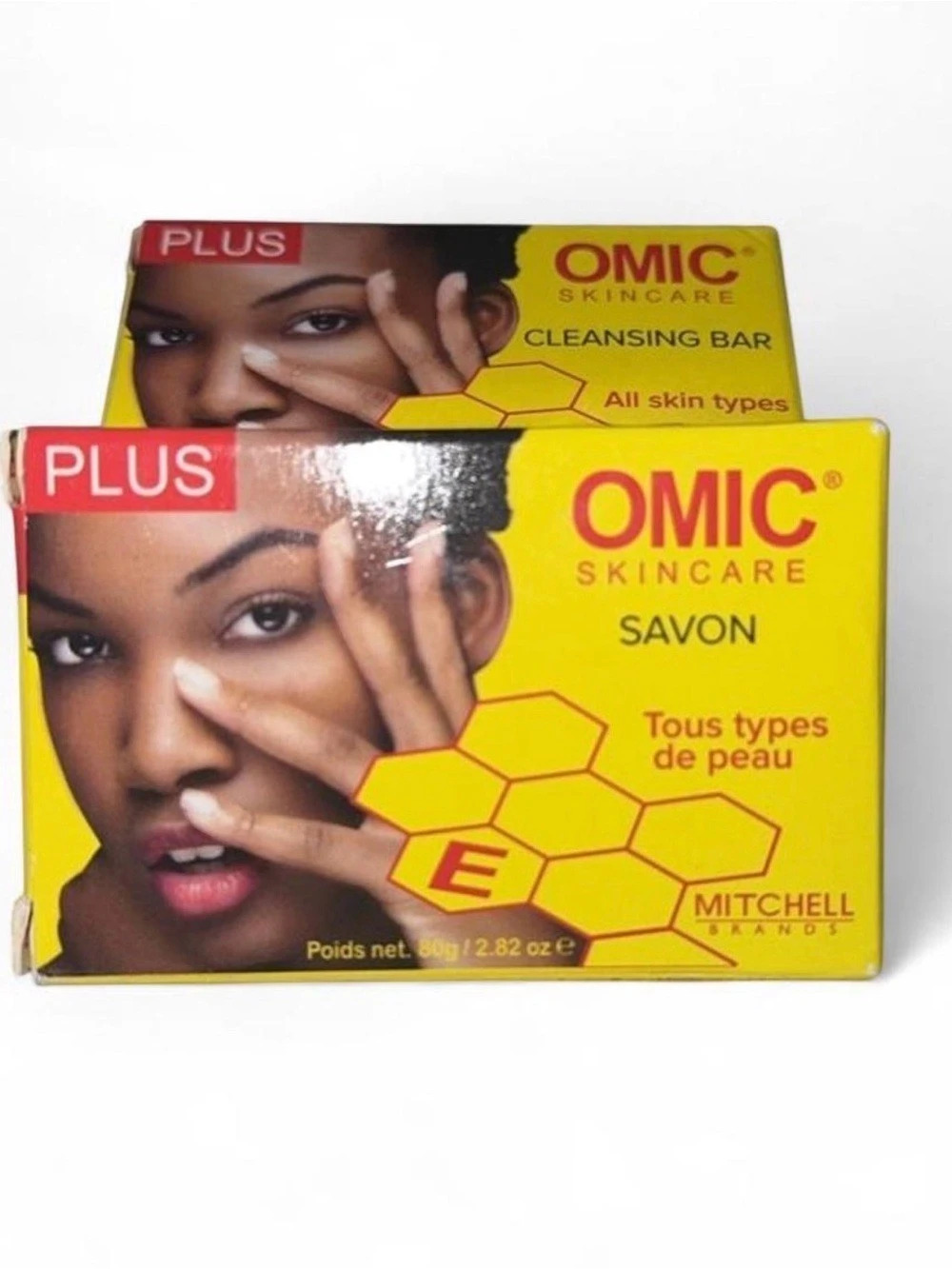 OMic Skincare Cleansing Bar 2-Pack